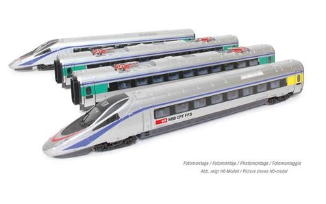 Arnold 02.HN2470 SBB:Cisalpino 4-teil Triebzug ETR 610
