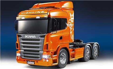 Tamiya 10.23689 Scania R620 Highline Metallic Orange Full Op.