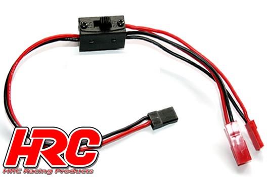 Pro-Line HRC9253 Switch - On:Off - BEC:JR Plug - with Charging Cable