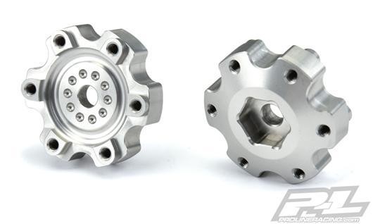 Pro-Line PRO633700 Option Part - 6x30 to 12mm Aluminum Hex Adapters (Narrow) for Pro-Line 6x30 2.8&q