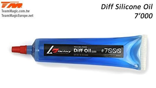 K Factory KF6330-7000 Silicone Differential Oil - 40ml - K Factory - 7'000 cps