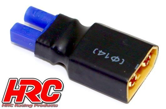 Pro-Line HRC9134K Adapter - Compact Version - EC2(F) to XT60(M)
