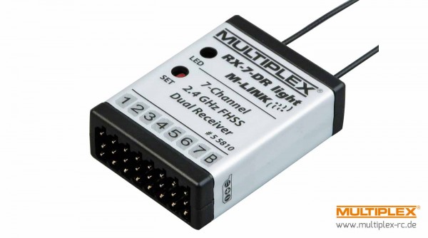 Multiplex 55810 Multiplex Empfänger RX-7-DR light M-LINK 2,4 GHz
