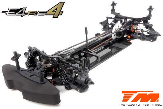 Team Magic TM507018 Car - 1:10 Electric - 4WD Touring - Competition - Team Magic E4RS4 Kit