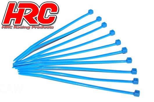 Pro-Line HRC5021BL Tie-Wraps - Short (100mm) - Blue (10 pcs)