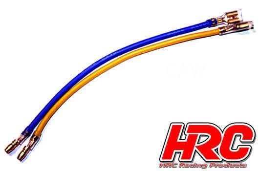 Pro-Line HRC5821 Motor Cable - Bullet Gold 4mm (Tamiya style)