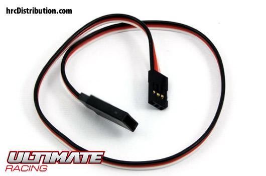 Ultimate Racing UR46126 Servo Extension Cable - Futaba type - 30cm Long
