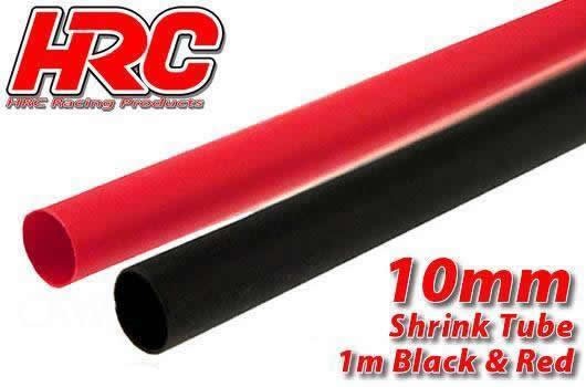 Pro-Line HRC5112I Shrink Tube - 10mm - Red and Black (1m each)