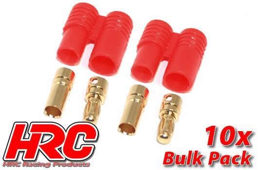 Pro-Line HRC9098B Connector - Gold - HXT3.5 (10 pcs)