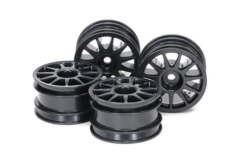 Tamiya 10.51665 M-Chassis 11-Spoke Wheels (black, 4 pcs)