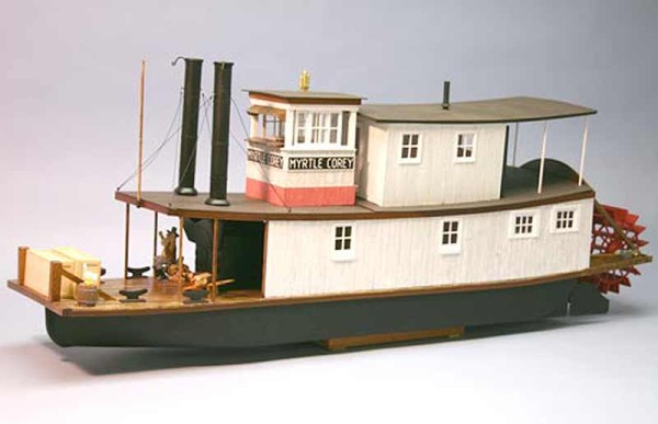 Krick ds1253 Myrtle Corey Heckraddampfer RC Bausatz