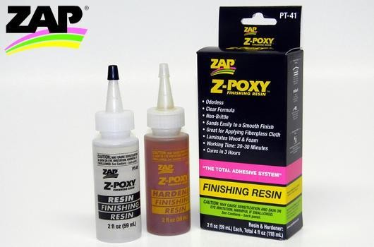 Zap ZPT41 Glue - Z-Poxy - Finishing Resin - 118ml (4 fl oz.)
