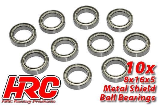 HRC Racing HRC1274 Ball Bearings - metric - 12x18x4mm (10 pcs)