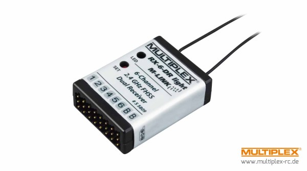 Multiplex 55809 Multiplex Empfänger RX-6-DR light M-LINK 2,4 GHz