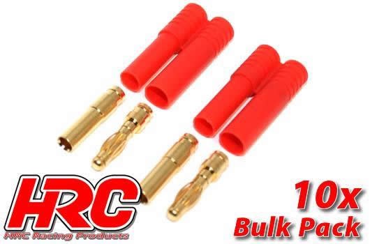 Pro-Line HRC9099B Connector - Gold - HXT4.0 (10 pcs)