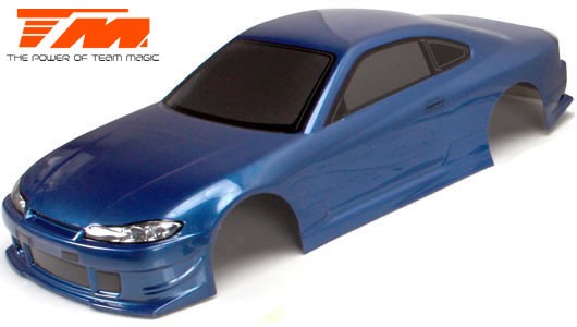 Team Magic TM503319DBA Body - 1:10 Touring : Drift - 190mm - Painted - no holes - S15 Dark Blue