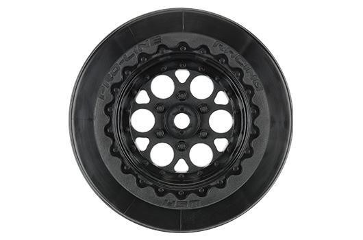 Pro-Line PRO279403 Wheels - 1:10 Short Course - 2.2":3.0" - Showtime + Wide SC - Black - f