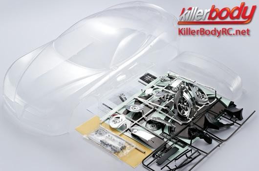 KillerBody KBD48091 Body - 1:7 Touring - Traxxas XO-1 - Scale - Clear - Alfa Romeo 8C