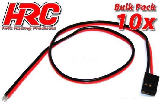 Pro-Line HRC9218B Battery Cable - JR - 30cm Long - BULK 10 pcs