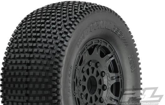 Pro-Line PRO118324 Tires - 1:10 Short Course - 2.2":3.0" - mounted - Raid 17mm Black Wheel