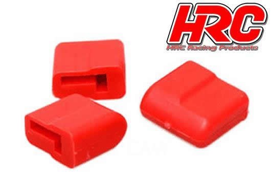 Pro-Line HRC9031R Connector - Ultra T Plug Protection rubber caps (3 pcs) - Gold