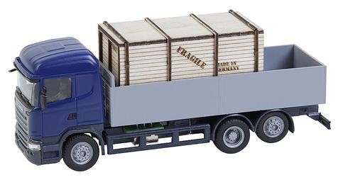 Faller 01.161597 LKW Scania R 13 HL Pritsche mit Holzkiste (HERPA)