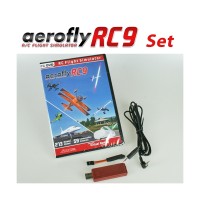 Ikarus Aerofly Simulator-Set: aerofly RC9 mit Interface und Adapter für Spektrum