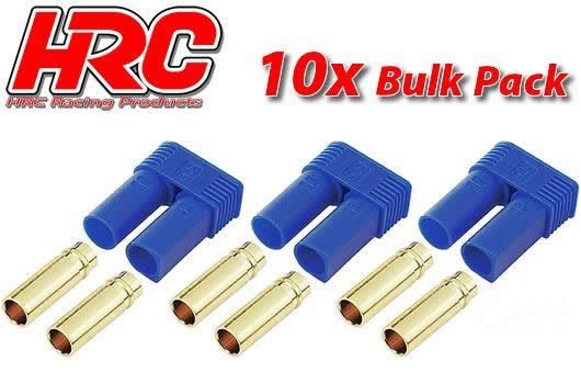 Pro-Line HRC9059B Connector - EC5 - Female (10 pcs) - Gold