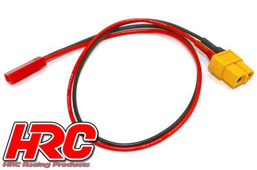 Pro-Line HRC9617 Charger Lead - Gold - XT60 Charger Plug to Battery BEC JST Plug - 300mm