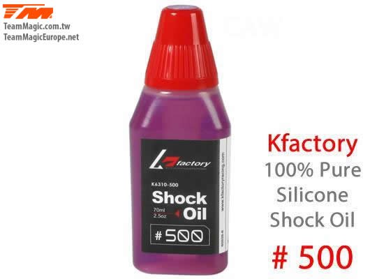 K Factory KF6310-500 Silicone Shock Oil - 500 cps