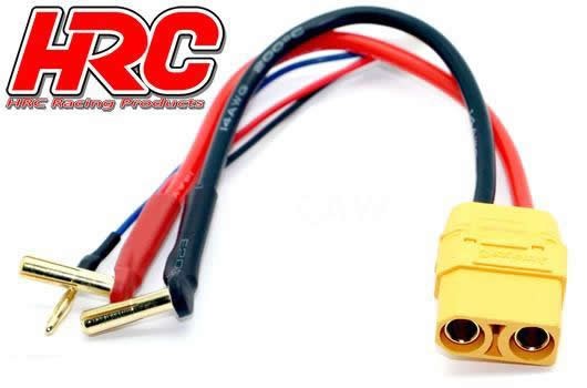 Pro-Line HRC9151X Charge & Drive Lead - 4mm Plug to XT90 & Balancer Battery Plug - Gold