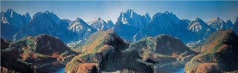Faller 01.180512 Hintergrund Neuschwanstein