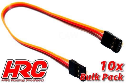 Pro-Line HRC9291B ESC Extension - Male:Male - JR - 20cm Long - BULK 10 pcs