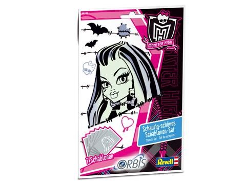 Revell 90.30202 Orbis Schablonen-Set Girls Monster High