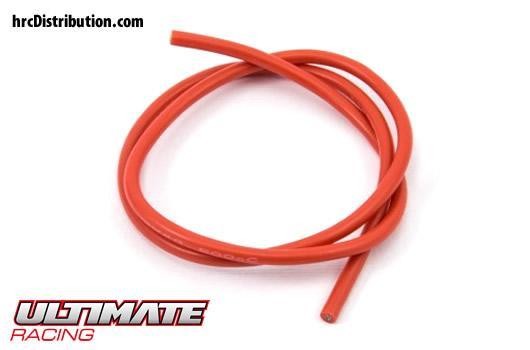 Ultimate Racing UR46116 Cable silicone - 14 AWG - Red (50cm)