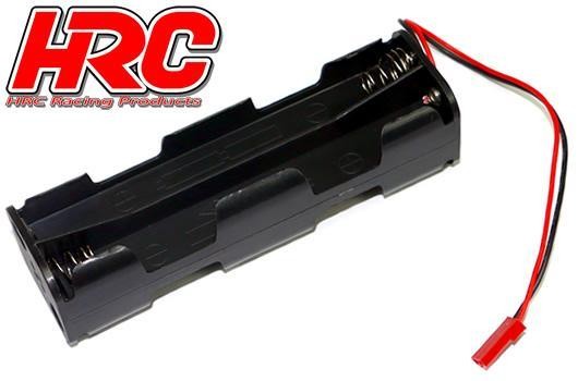 Pro-Line HRC9271H Battery Holder - AA - 8 Cells - Square Long - with BEC connector