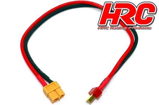 Pro-Line HRC9614 Charger Lead - Gold - XT60 Charger Plug to Ultra T Battery Plug (compatible with De