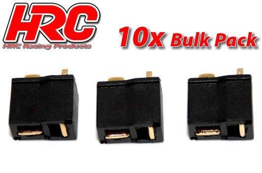 Pro-Line HRC9037B Connector - Mini Ultra T - Female (10 pcs) - Gold