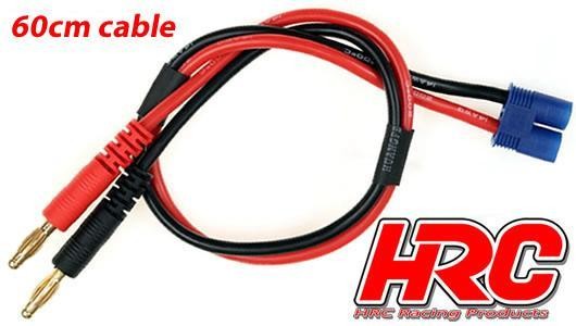 Pro-Line HRC9113-6 Charger Lead - 4mm Bullet to EC3 Battery Plug - 600mm - Gold