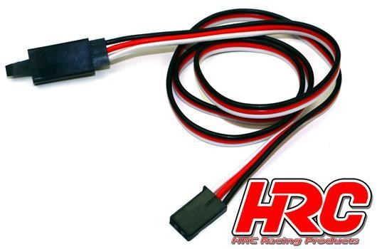 Pro-Line HRC9237CL Servo Extension Cable - with Clip - Male:Female - FUT - 100cm Long
