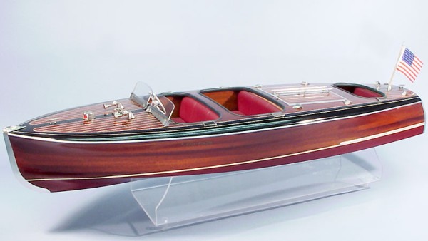 Krick ds1241 Chris-Craft Barrel Back Triple Cockpit RC Bausatz
