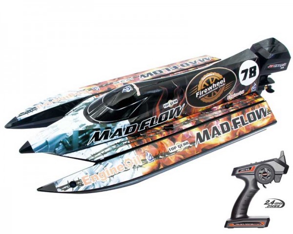Krick jw8653V3 Mad Flow V3 Rennboot BL ARTR