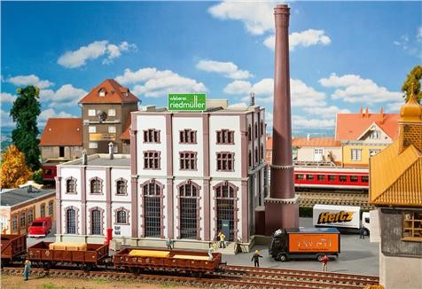 Faller 01.130187 Große Fabrik Weberei Riedmüller