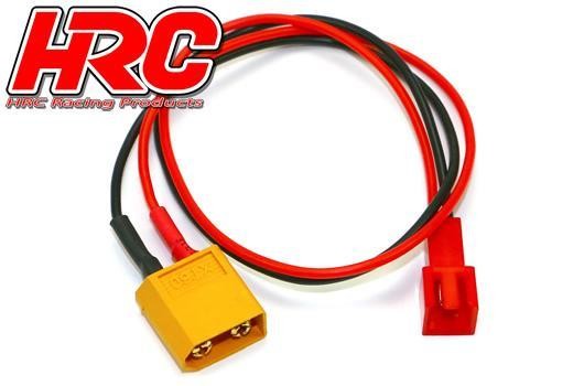 Pro-Line HRC9616 Charger Lead - Gold - XT60 Charger Plug to Molex Micro Battery Plug - 300mm