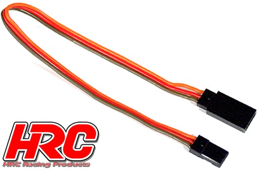 Pro-Line HRC9241 Servo Extension Cable - Male:Female - JR - 20cm Long