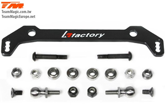 K Factory KF8210 Option Part - M1 - Alum. 7075 One Piece Steering Linkage Set