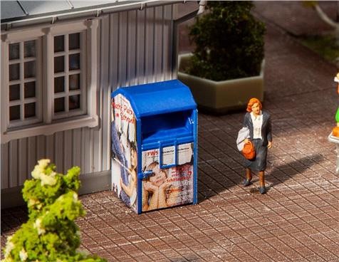 Faller 01.180992 Altkleidercontainer, blau