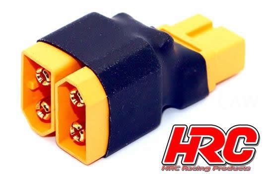 Pro-Line HRC9171C Adapter - for 2 Battery Packs in Series - Compact Version - XT60 Plug