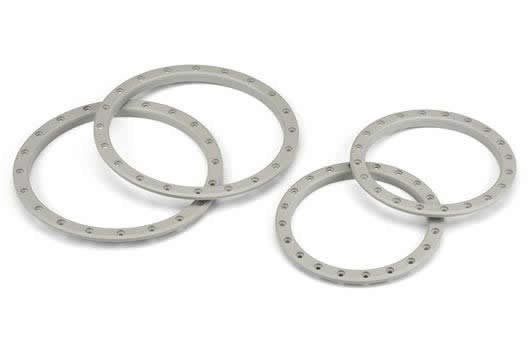 Pro-Line PRO276321 Wheels - Monster Truck - Pro-Loc Rings - Stone Gray - for Impulse Pro-Loc Wheels