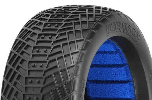 Pro-Line PRO906117 Tires - 1:8 Buggy - Positron MC (Clay) (2 pcs)